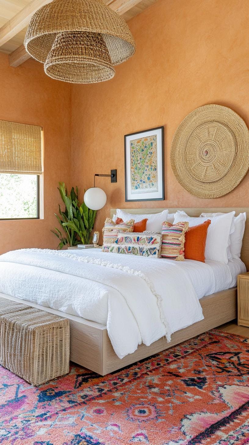 15 unique Boho bedroom -Decor ideas that you have to see 30 10. Earthy tone bedroom decor ideas-2