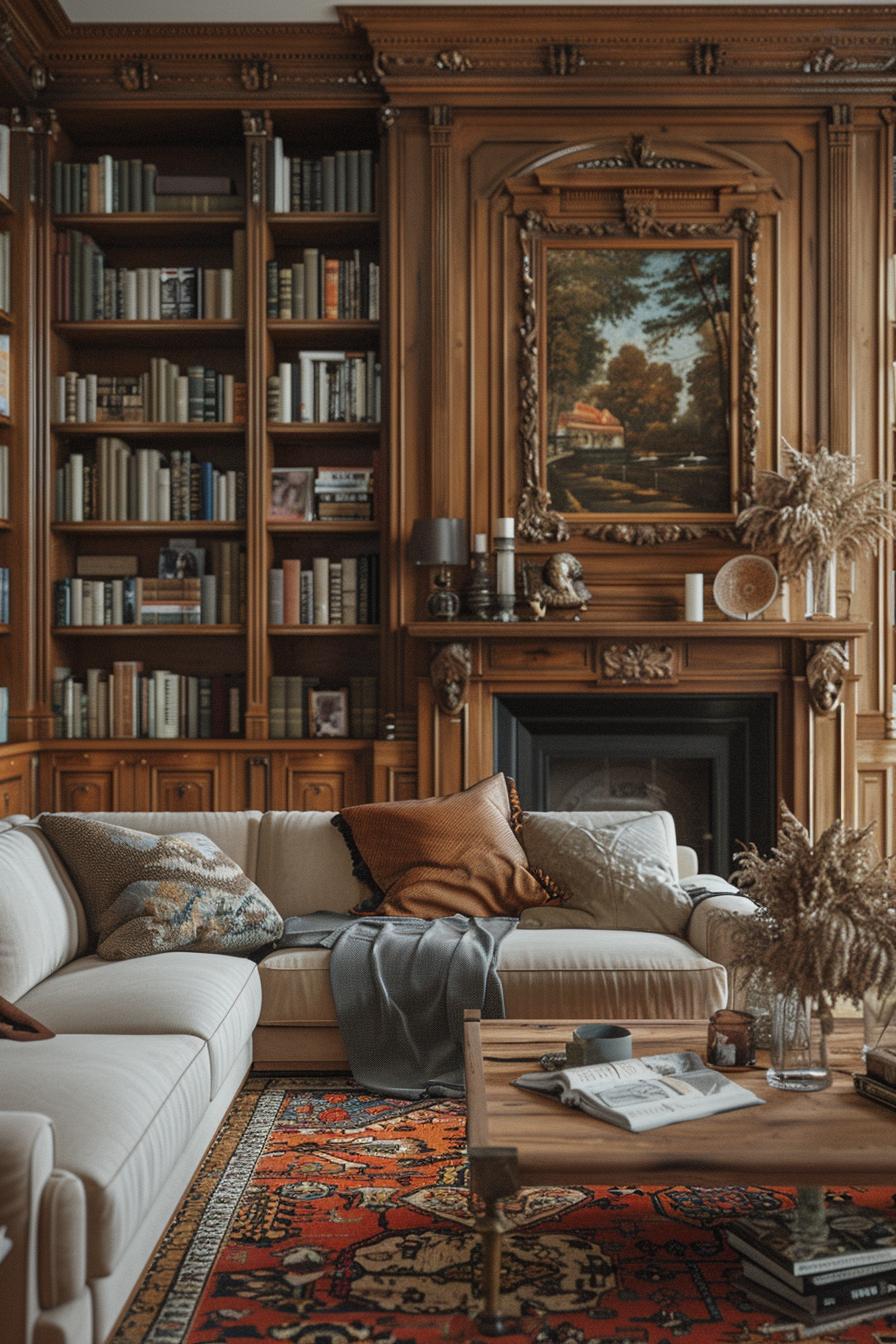19 unique earthy living room ideas for a cozy makeover 38 38 12. Earth's traditional living room Inspiration-0