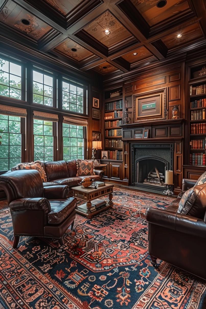 19 unique earthy living room ideas for a cozy makeover 39 39 12. Earth's traditional living room Inspiration-1