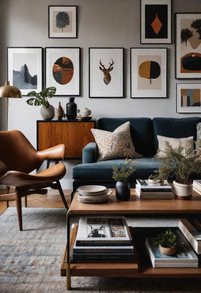 37 Cozy Contemporary Living Room Ideas: Modern Elegance 12 10. Eclectic Collections for Contemporary Rooms-0
