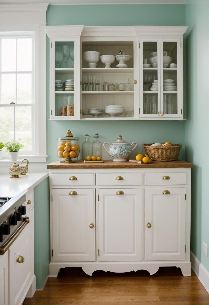 33 Modern Farmhouse Kitchen Ideas: Blending Rustic Charm with Contemporary Design 37 28. Eclectic Knob Selection for Farmhouse-1