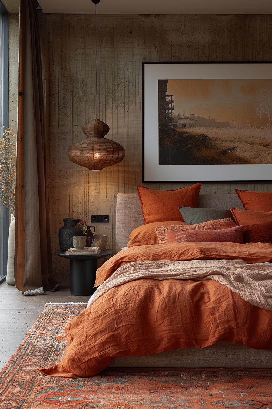 18 Genius Home Bedroom Smoothing Ideas With Small Budget 39 17. Eklectic carpet layer refresher ideas-1