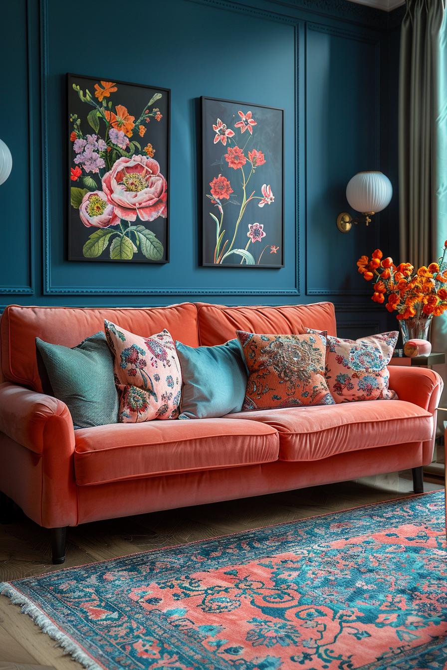 19 beautiful boho in the middle of the century modern living room 25 9. Eklectic wallpaper Fusion Spotlight-1