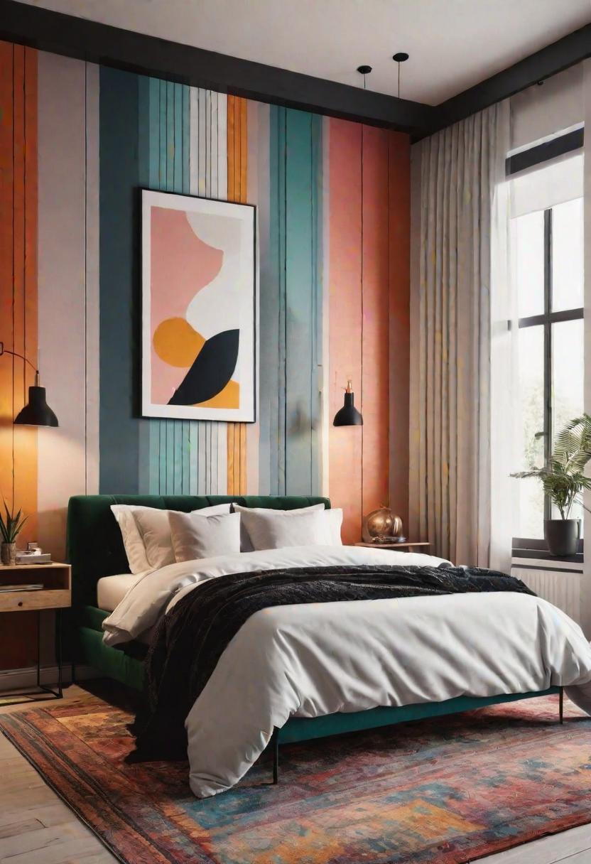 21 modern bedroom ideas for your 2025 makeover 56 17. Eklectic harmony combine patterns and styles for a personalized touch-0