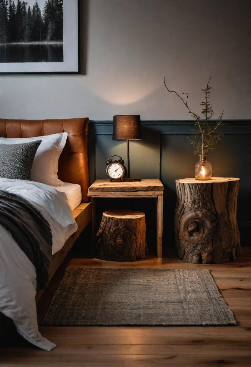 36 Earthy Bedroom Ideas for a Serene Space 34 18. Eco-Friendly Nightstands-0
