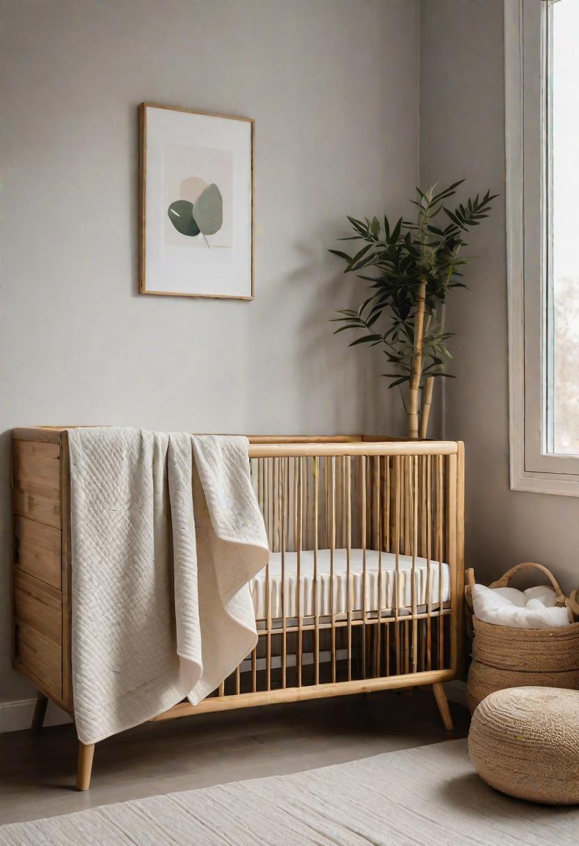 37 Sleek Minimalist Nursery Ideas: Modern, Serene Designs 18 15. Eco-friendly Nursery Bedding Essentials-0