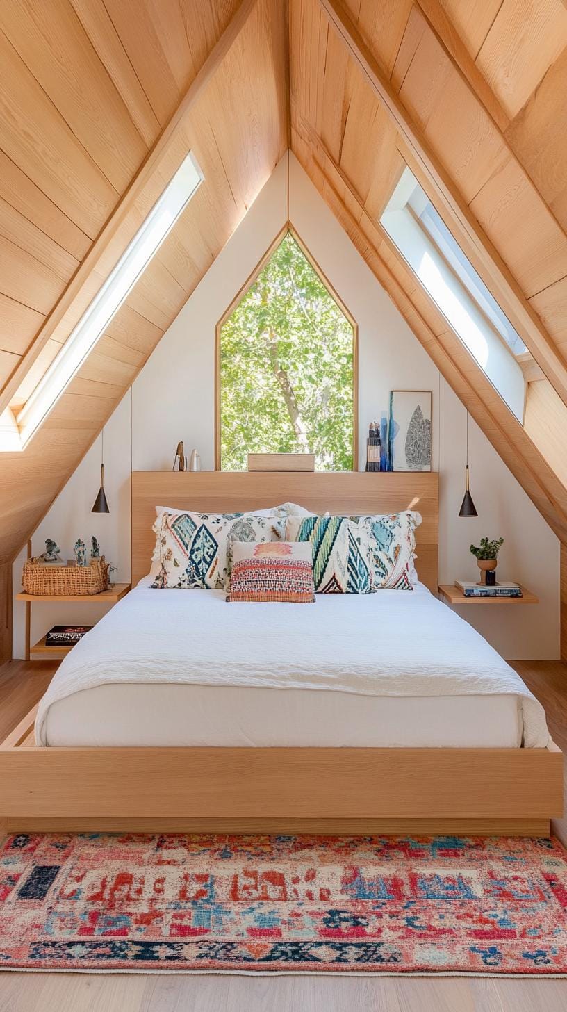20 super cozy small roof tree bedroom ideas today to explore today 27 9. Environmentally friendly sanctuary with sustainable materials and manual craftsmanship-0