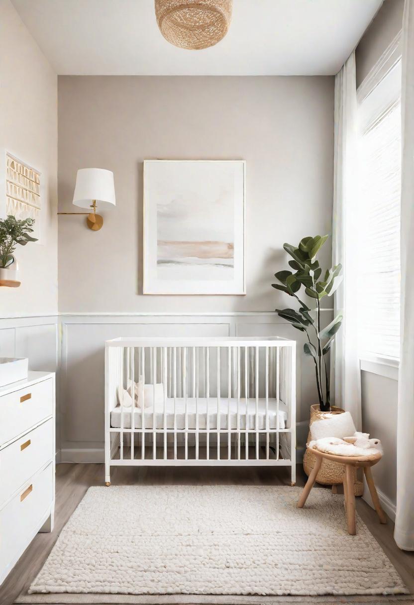 37 Sleek Minimalist Nursery Ideas: Modern, Serene Designs 43 36. Efficient Nursing Station Design-1