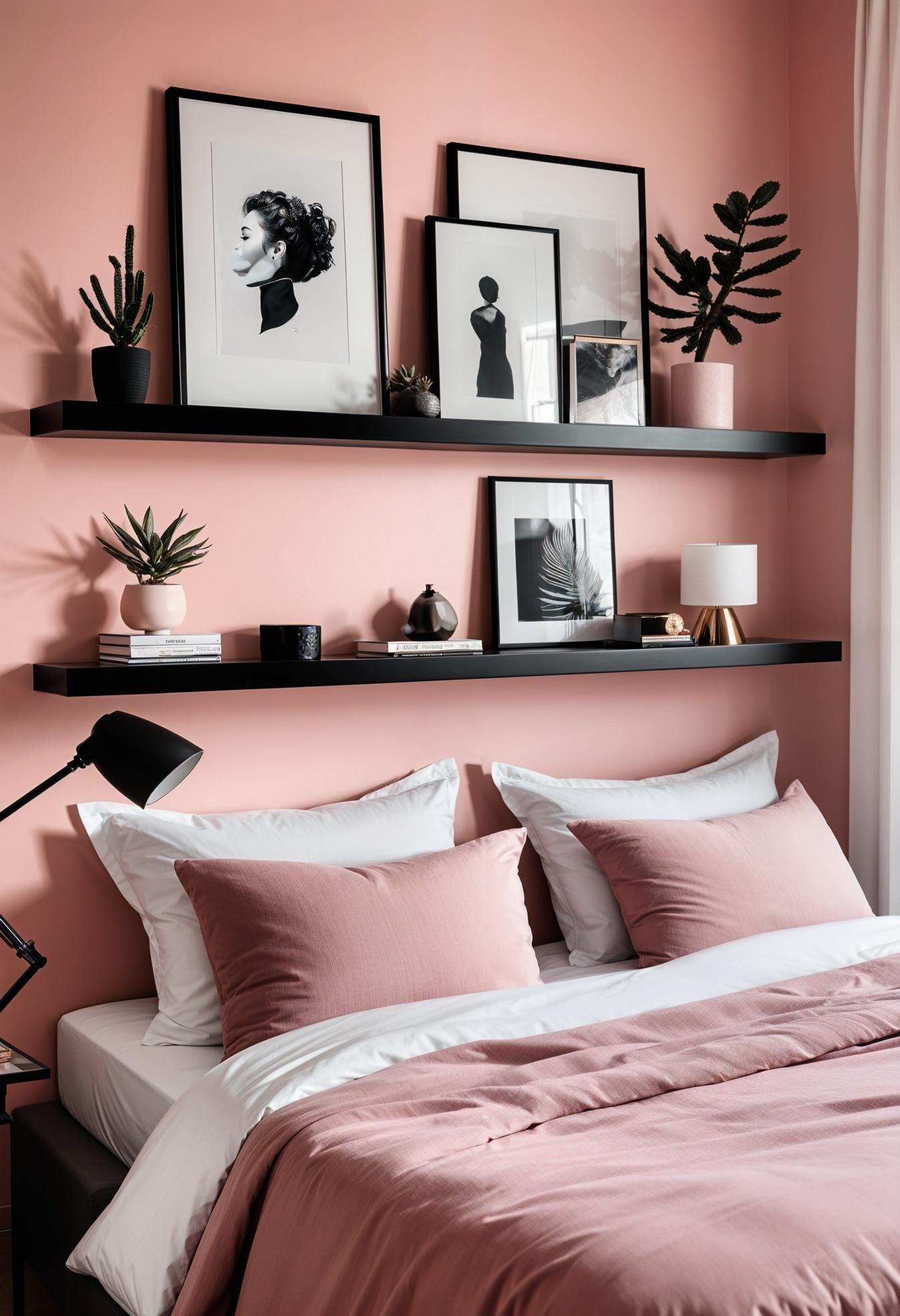 39 Dreamy Bedroom Decor Ideas (New) 35 29. Elegant Bedroom Shelf Styling-0
