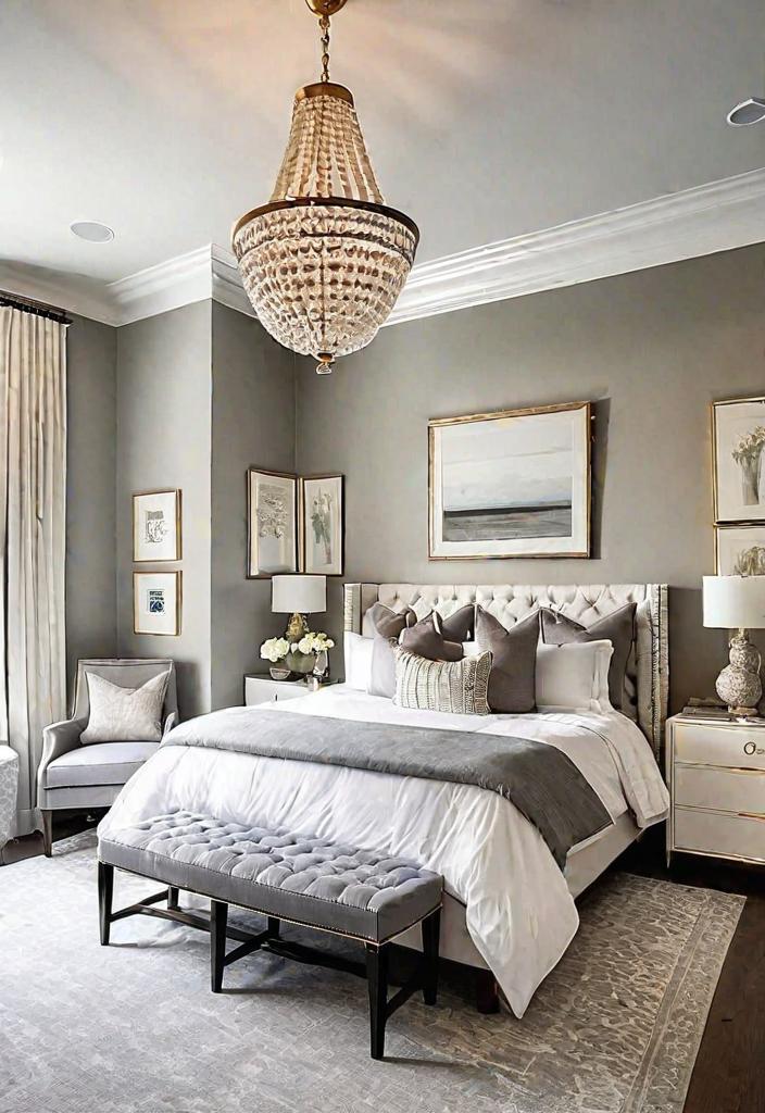 25 enchanting main bedroom decoration ideas for 2024 31 25. Elegant crown shape for bedroom.-0