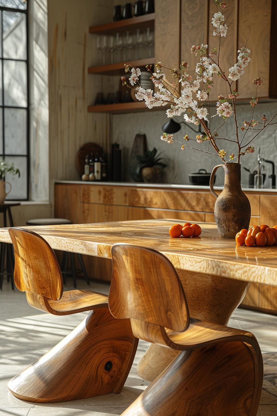 15 unique in the middle of the century modern kitchen ideas 43 14. Elegant dining table design spotlight-2