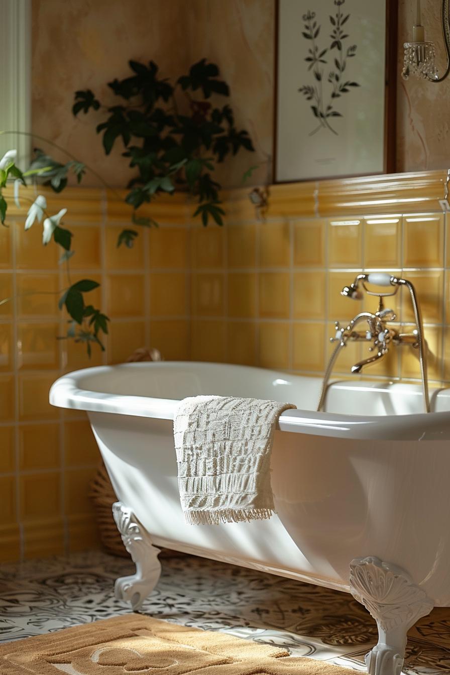 19 trendy bathroom tiles ideas, the WoW 30 17. Elegant French Boudoir Tiles Inspiration-0