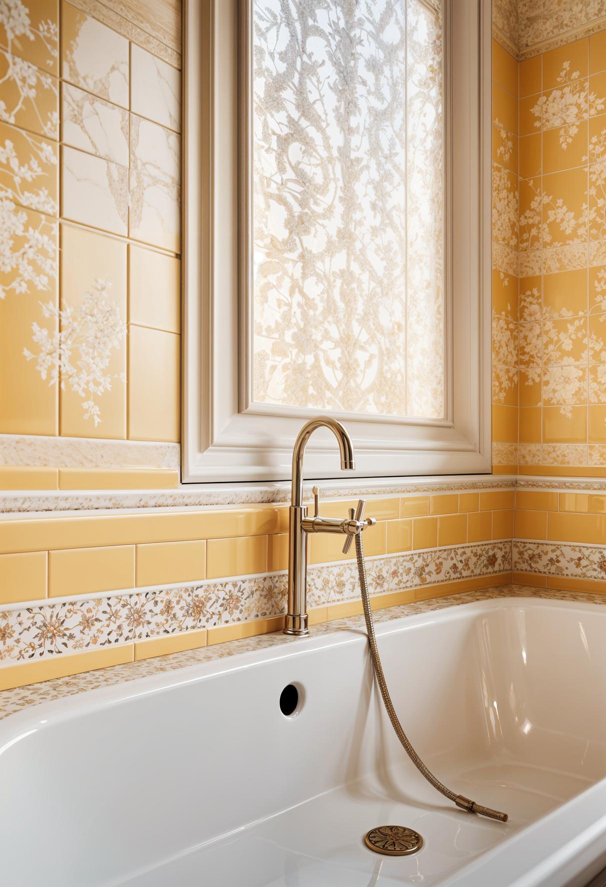 19 trendy bathroom tiles ideas, the WoW 31 17. Elegant French Boudoir tile inspiration-1