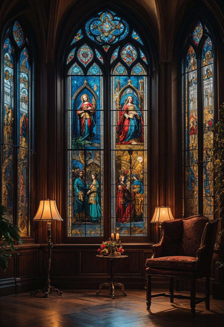 48 Super Cute Dream Room Inspirations for Ultimate Coziness! 52 39. Elegant Gothic Décor Inspiration-0