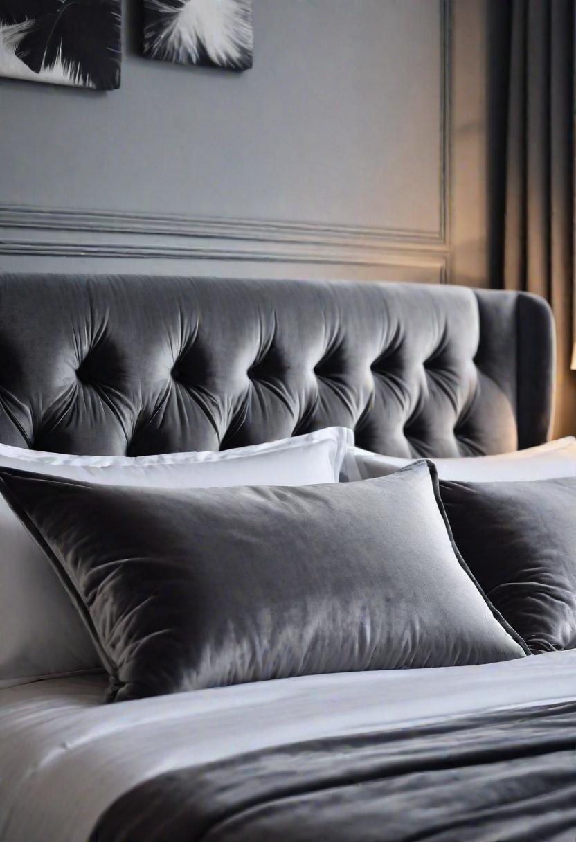 47 Stunning Grey Bedroom Ideas for An Elegant Bedroom Design 4 2. Elegant Grey Bedroom Styling-0