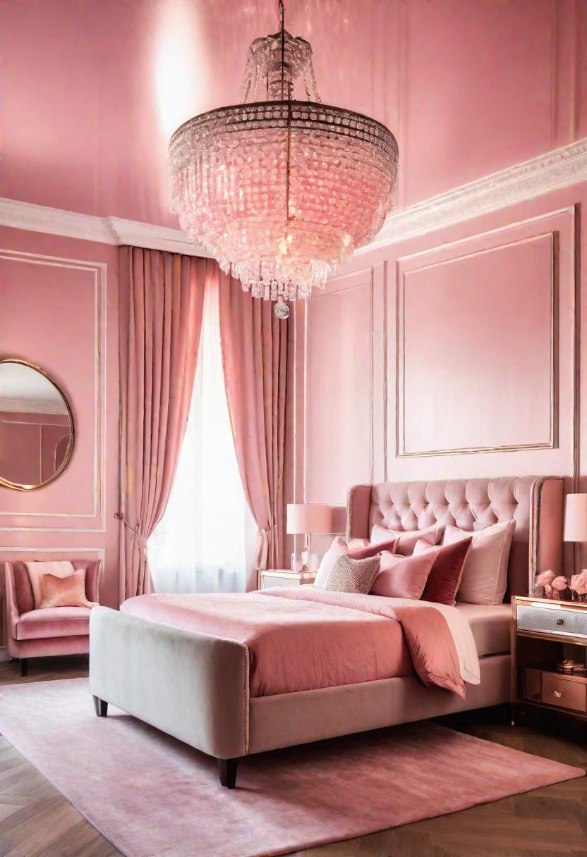63 Luxurious Pink Bedrooms to Warm Up Your Space 31 29. Elegant Pink Bedroom Decor-0