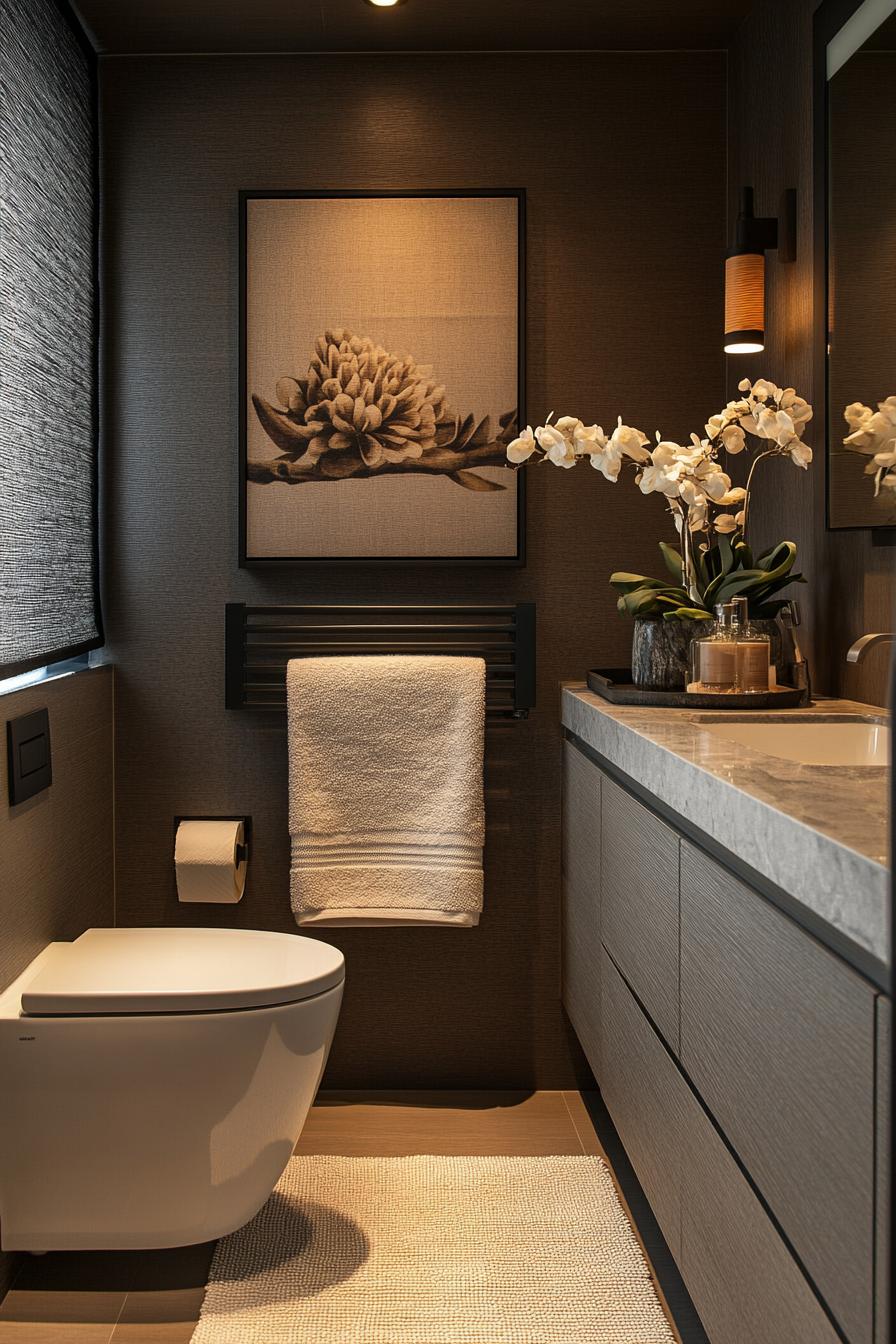 25 Genius tiny bathroom ideas for your makeover 32 11. Increase small rooms with style-0