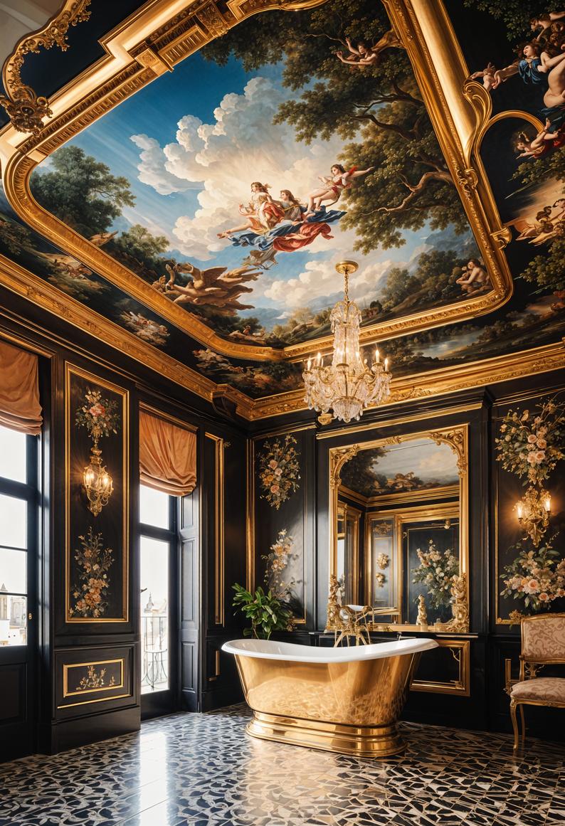 21 Breathtaking bathroom wall decoration ideas to inspire them 43 21. Lift your space: cover decor-0