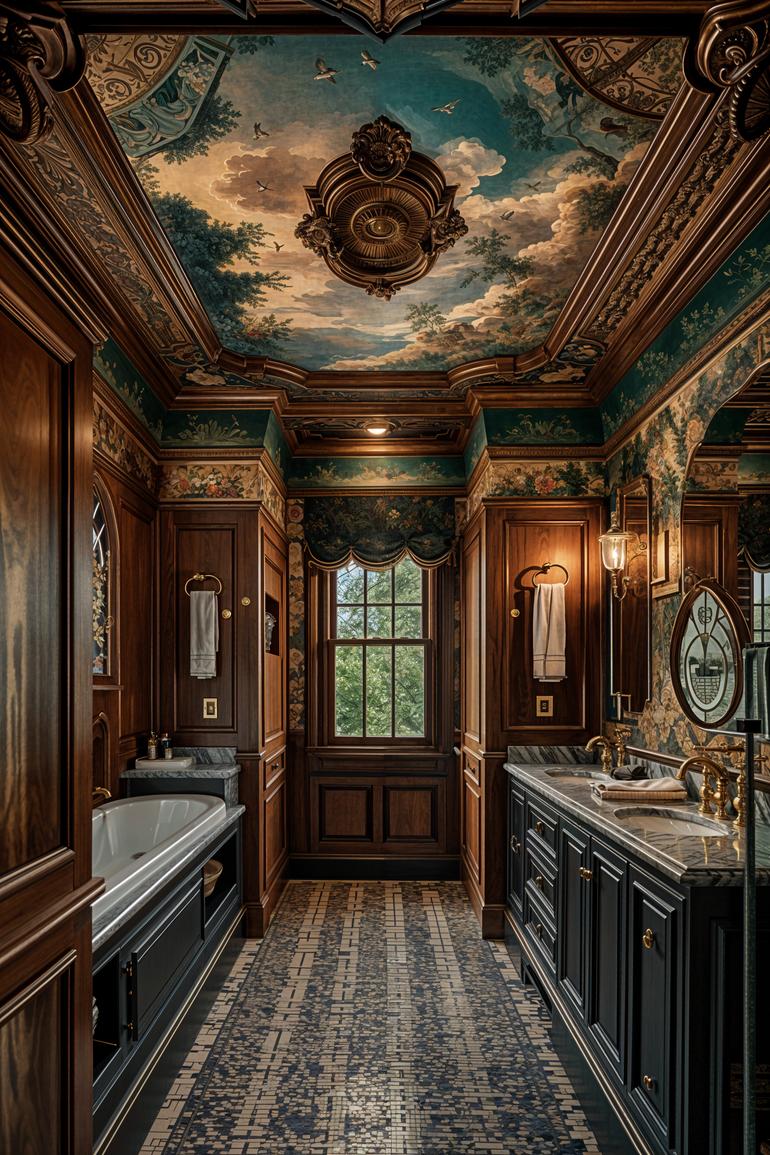 21 breathtaking bathroom wall decoration ideas to inspire them 45 21. Lift your space: cover decor