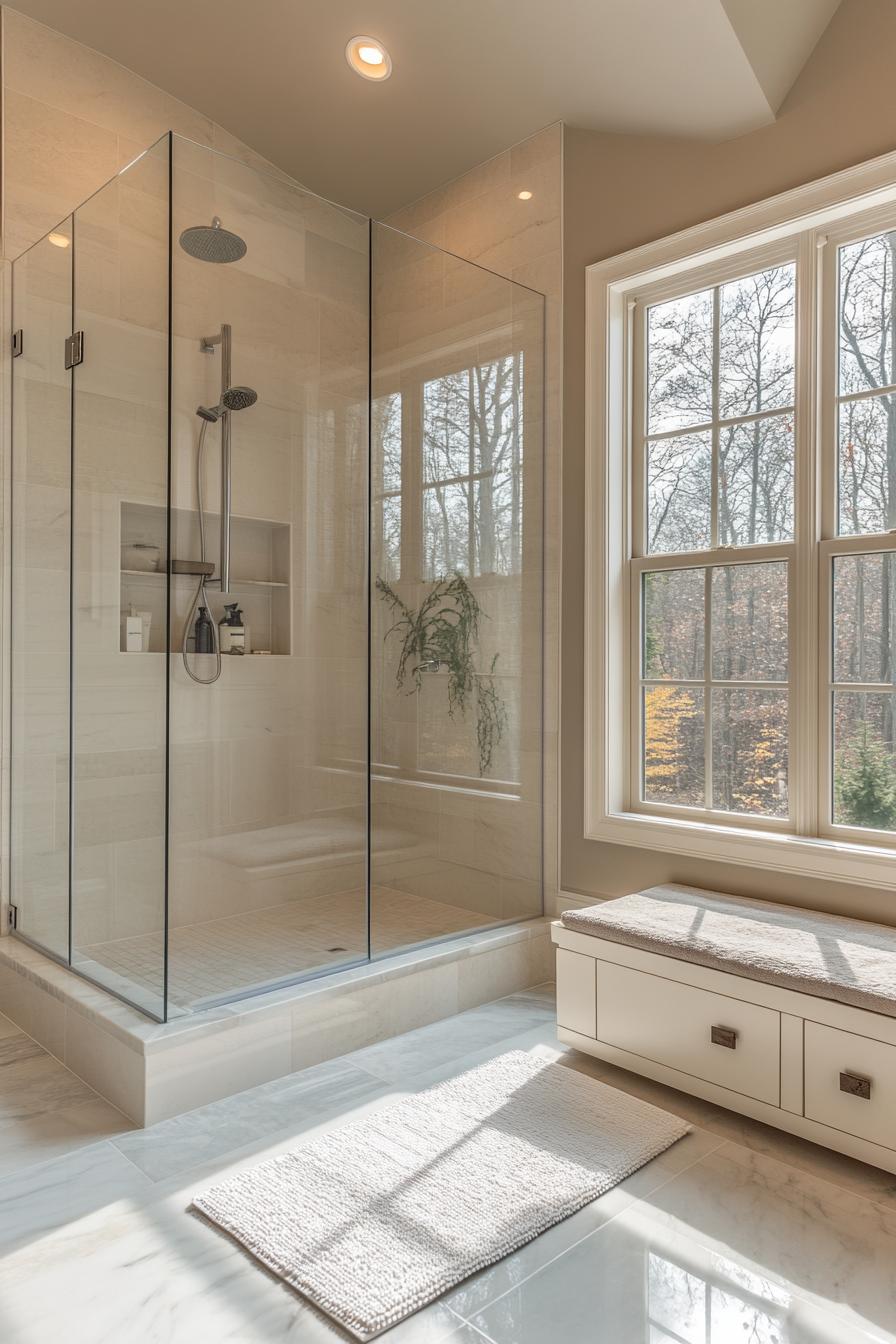15 new bathroom design trends for 2024 and 2025 39 13. Increased shower housing designs 0