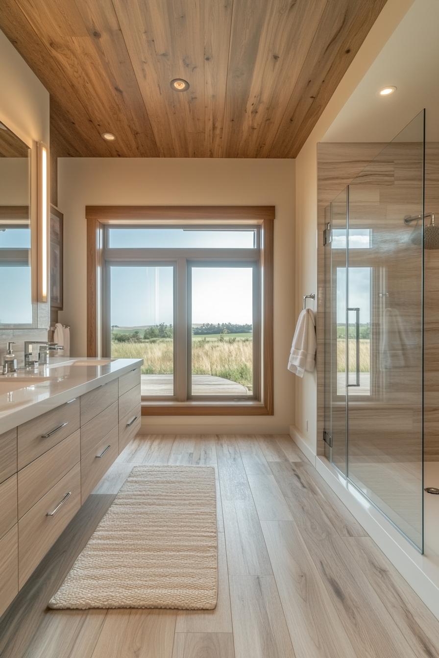 15 new bathroom design trends for 2024 and 2025 40 13. Increased shower housing design-1