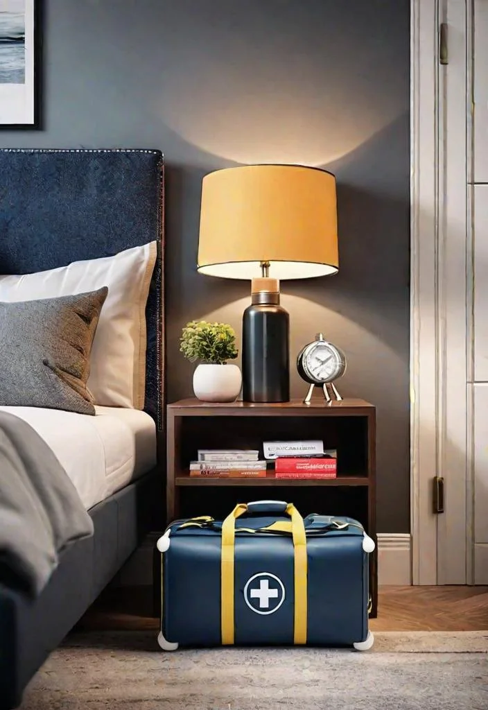 30 gemütliche und inspirierende Gästeschlafzimmer Ideen 25 23. Notfallsicherheit Essentials für Gästeschlafzimmer-0