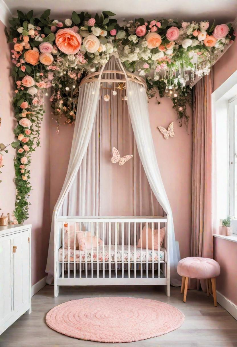 33 Enchanting Girl Nursery Ideas: Chic Decor for Her First Room 42 31. Enchanted Garden Nursery Ideas-1