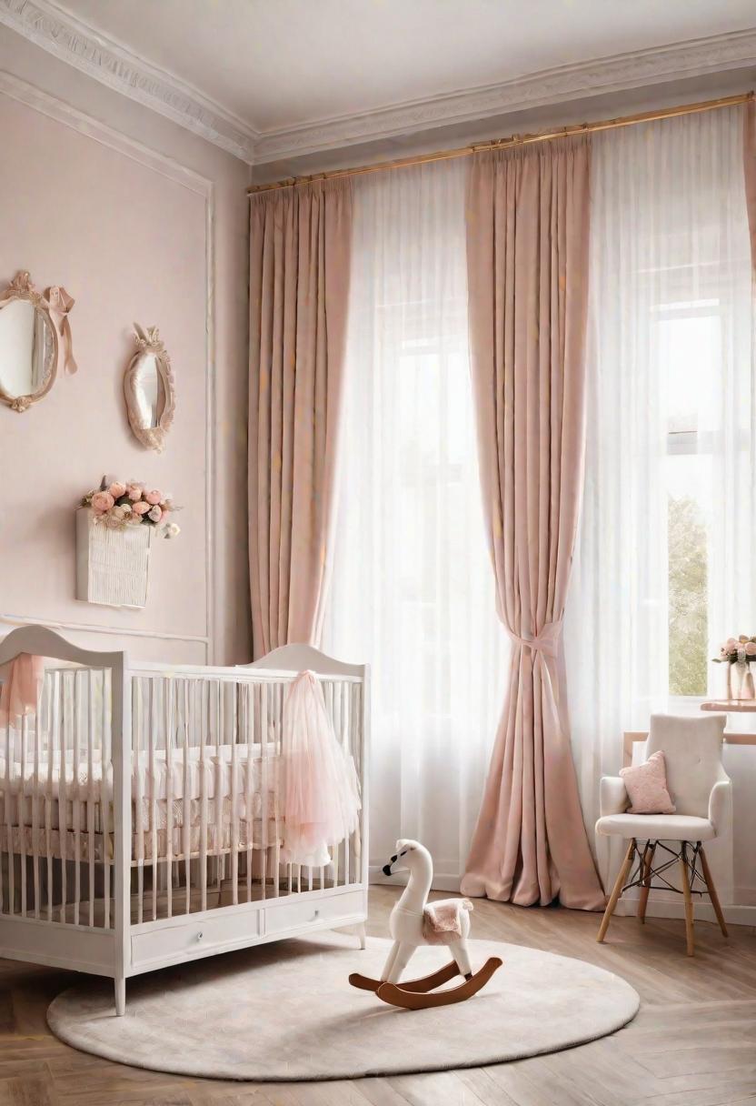 33 Enchanting Girl Nursery Ideas: Chic Decor for Her First Room 9 5. Enchanting Ballerina Nursery Decor-0
