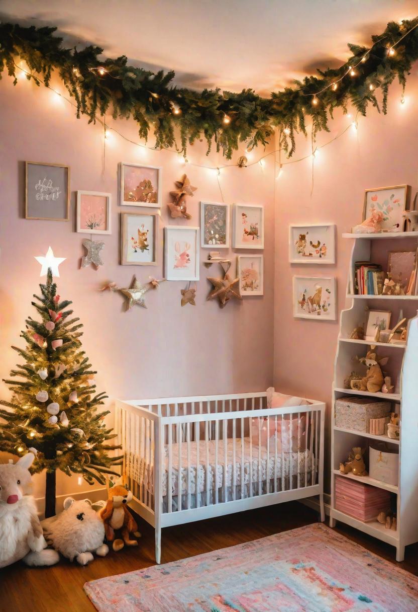 33 Enchanting Girl Nursery Ideas: Chic Decor for Her First Room 4 1. Enchanting Woodland Nursery Decor-1