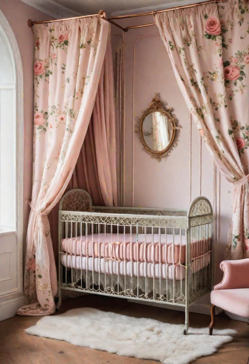 61 Dreamy Nursery Room Inspirations: From Cozy Corners to Whimsical Themes 52 31. English Rose Nursery Inspiration-0