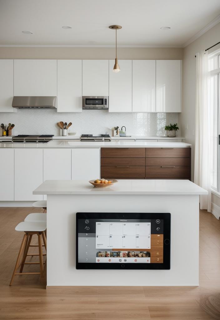 39 Cutting-Edge Modern Kitchen Design Ideas: Contemporary Style 36 28. Family Command Centers-0