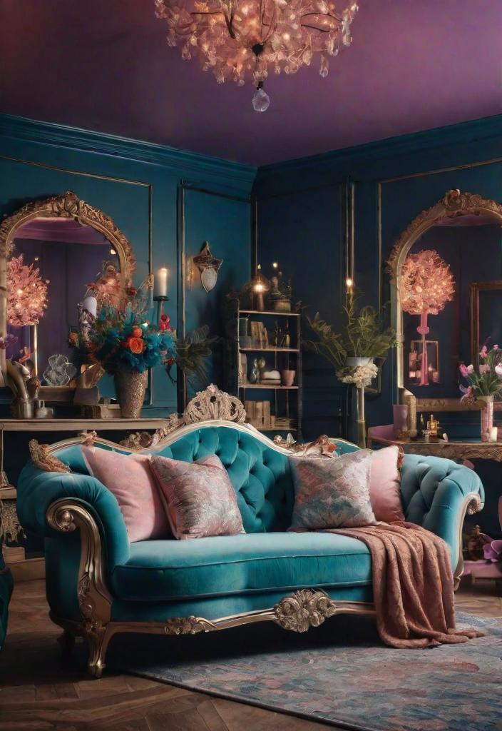 27 faszinierende Wohnzimmerdekorideen für 2024 29 26. Fantasy Wohnzimmer Inspiration-0