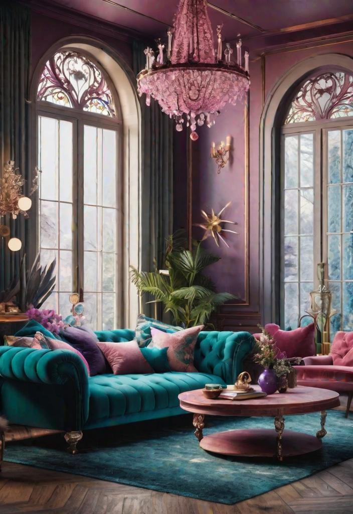 27 faszinierende Wohnzimmerdekorationsideen für 2024 30 26. Fantasy Wohnzimmer Inspiration-1