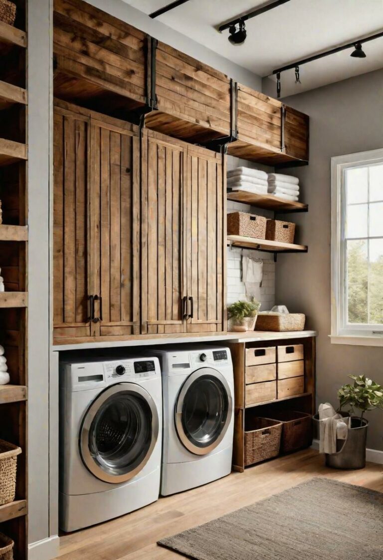 20 Innovative Laundry Room Cabinet Ideas: Stylish Storage Solutions