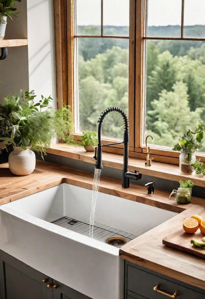 43 Aesthetic Kitchen Ideas to Transform Your Space 5 3. Farmhouse Sink Pairings: Aesthetic Combo-0