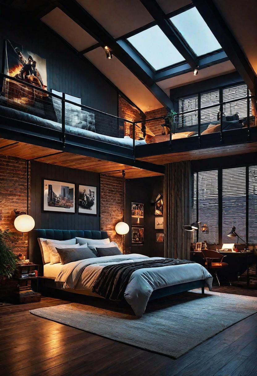 20 beautiful loft bedroom ideas for copying 59 18. Film inspired Loft-Laplimmer-Experience-0
