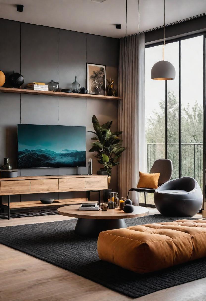 49 Modern Living Room Ideas: Create a Contemporary Haven 54 45. Fitness-Focused Home Gym Solutions-0