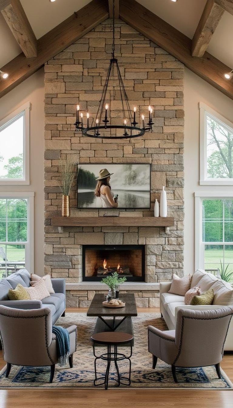 23 Best modern farmhouse living room ideas to inspire you 9 3 ..