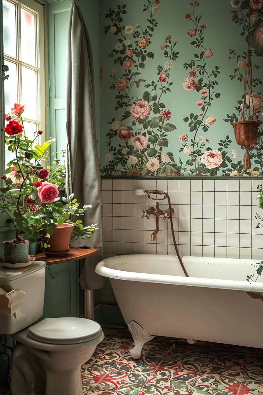19 trendy bathroom tiles ideas, the WoW 19 19 10. Flower enclave tiles Inspiration-0