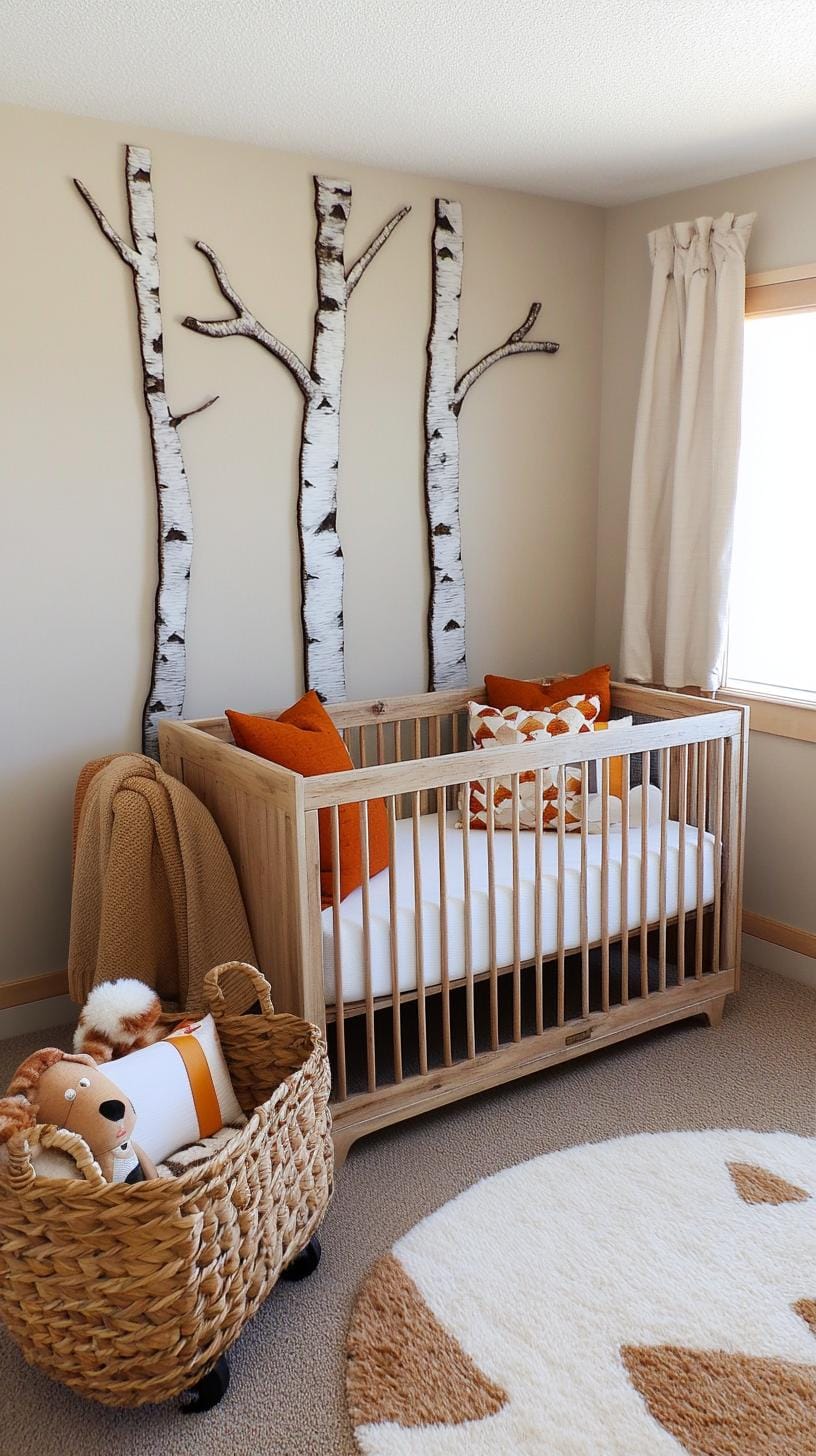21 Enchanted Forest Nurily Ideas for magical mood 25 8. Forest fantasy retreat with rustic pieces of wood and cozy Knits-1
