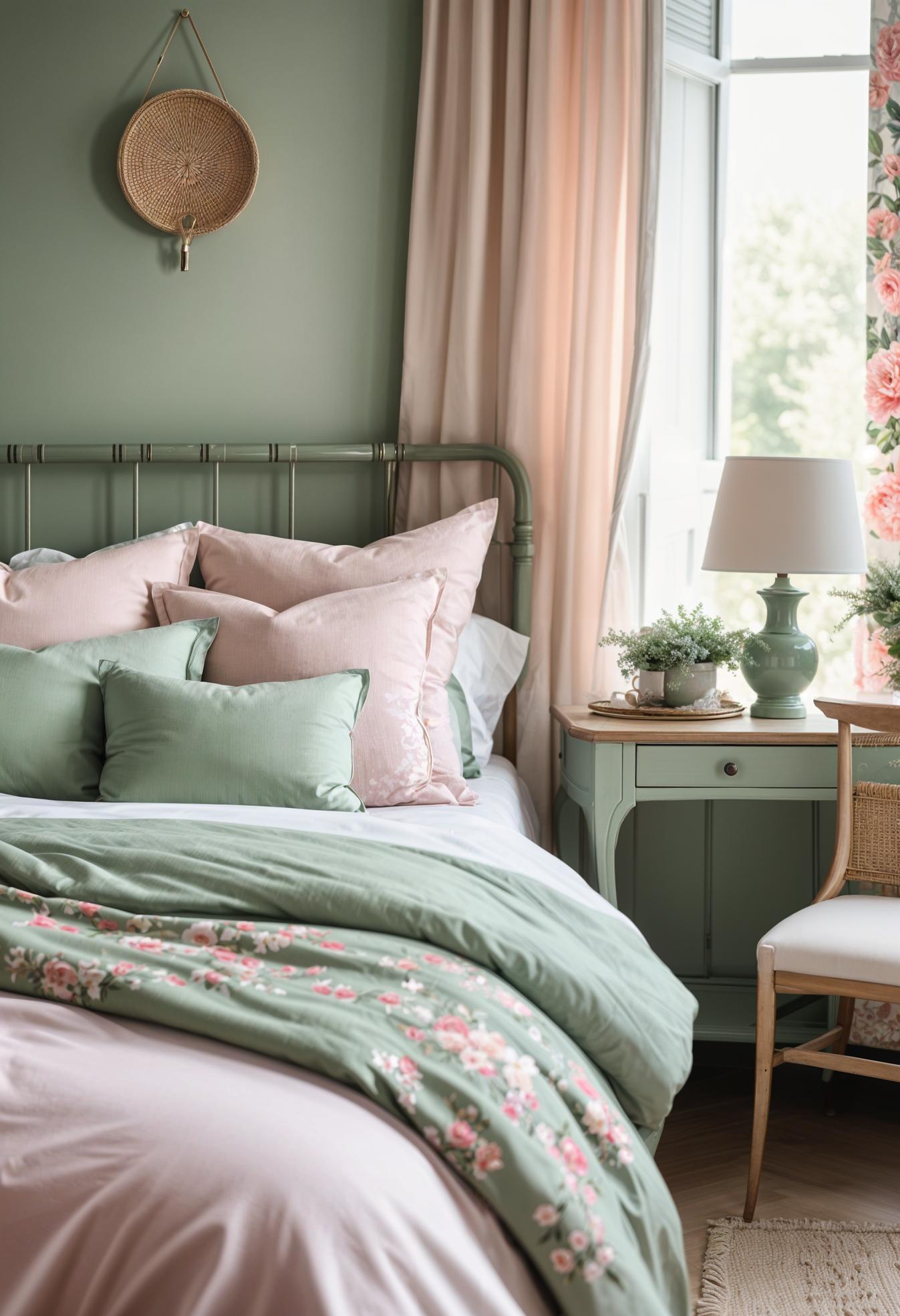 39 Dreamy Bedroom Decor Ideas (New) 44 38. French Floral Bedroom Decor-0