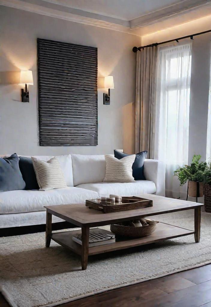 25 Charming Farmhouse Living Room Ideas For 2024 13 11. Fresh white slip-related sofas-0