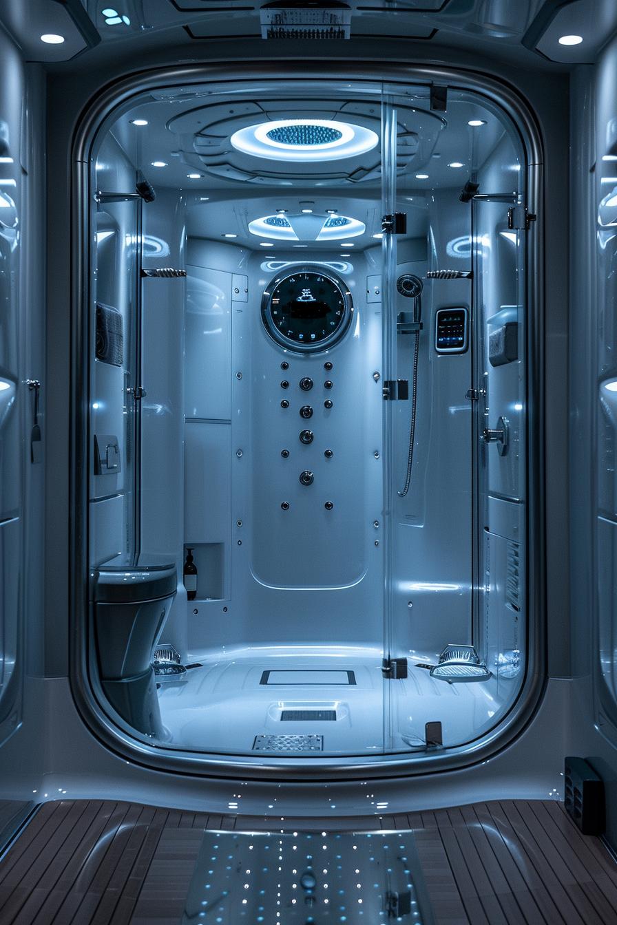 23 dream bathroom to inspire your creative genius 31 17. Futuristic bathroom innovation-0