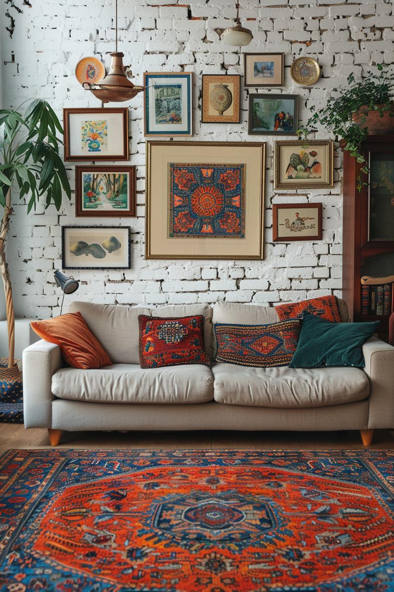 25 Genius Tiny Living Room Ideas 42 13. Gallery wall styling tips 0