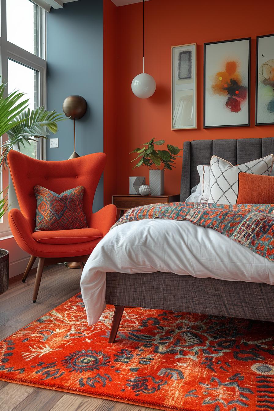 21 super sweet bedroom ideas for teenage girls 34 13. Geometric bliss for teenage haven-2