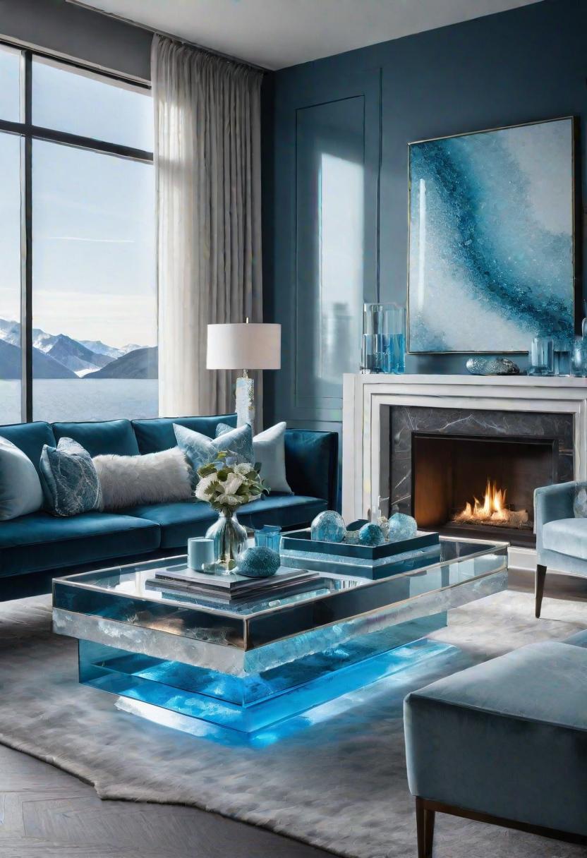 37 Cozy Contemporary Living Room Ideas: Modern Elegance 19 17. Glacial Elegance Decor Ideas-0