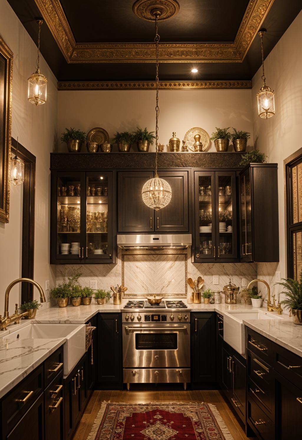 27 Stunning Boho Kitchen Designs That Will Inspire You 30 20. Glamorous Boho Kitchen Decor-0