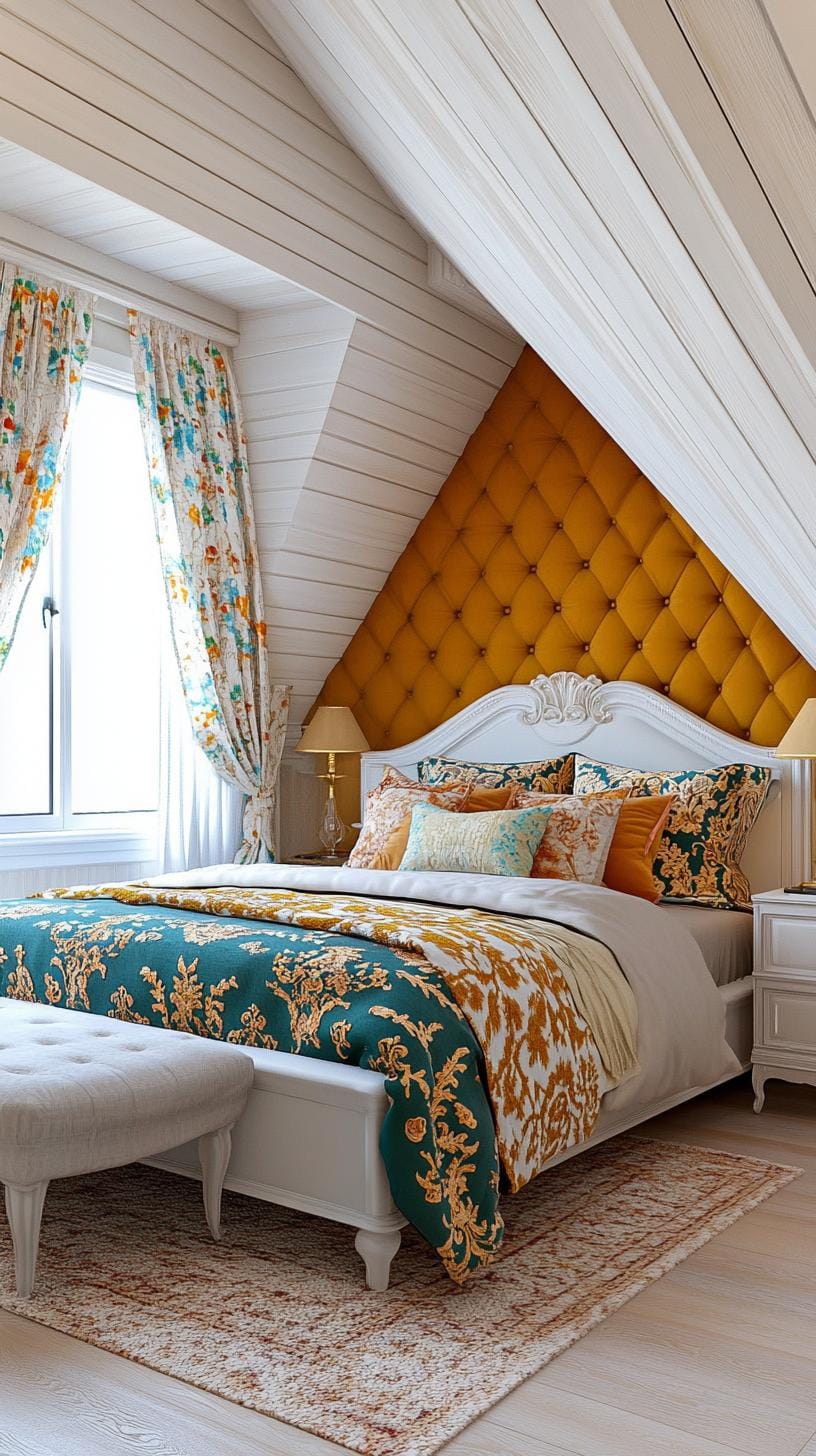 18. Glamorous Hollywood with plush velvet textures, a golden and cream-colored palette and the mirror surface-2
