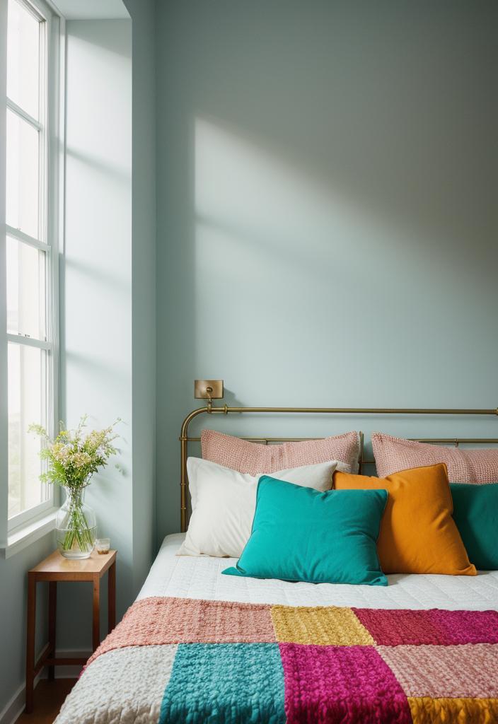 36 Earthy Bedroom Ideas for a Serene Space 46 25. Glass Vase Collection: Sustainable Style-1