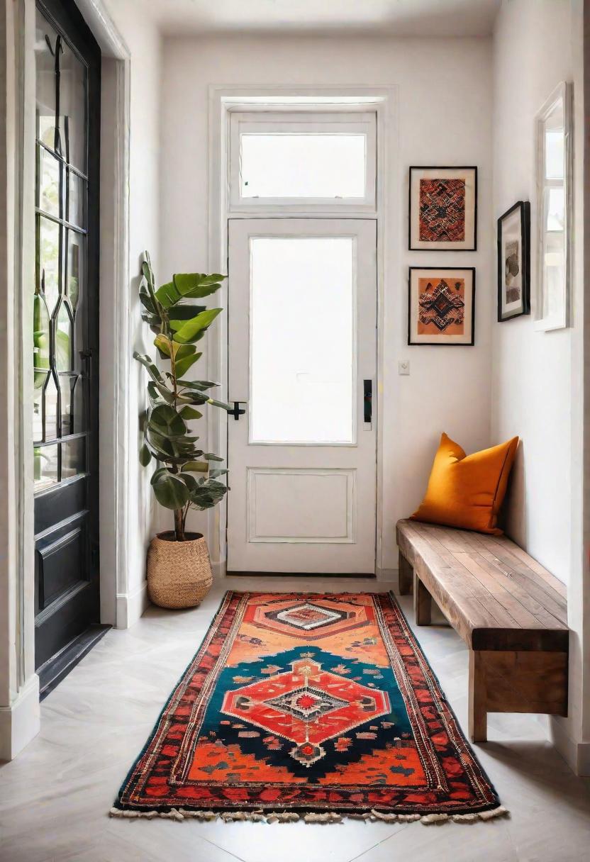 39 Chic Small Entrance Hall Ideas: Creative Solutions for Welcoming Spaces 42 37. Global Décor Touches-0